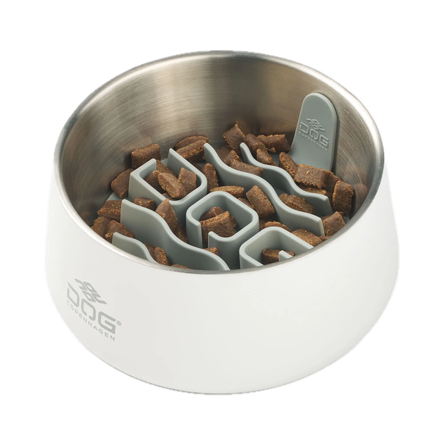 Силіконова миска Dog Copenhagen для повільного годування Libra Slowfeeder кавові вершки М 15 см х 3.25 см - Фото 2 Силіконова миска Dog Copenhagen для повільного годування Libra Slowfeeder кавові вершки М 15 см х 3.25 см - зображення 2