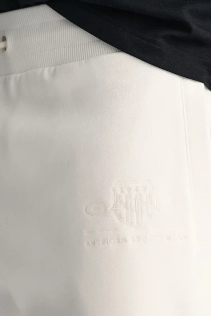 Чоловічі білі спортивні штани TONAL ARCHIVE SHIELD PANTS Gant XL 2039023 - изображение 7