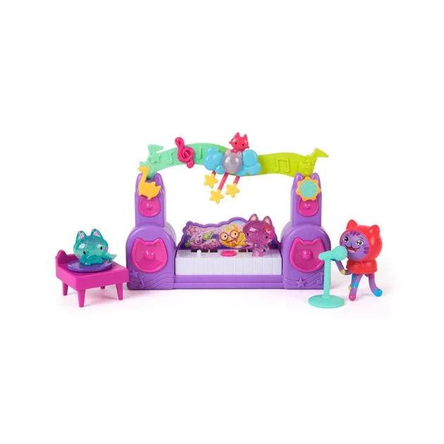 Ігровий набір Gabby's Dollhouse Кімната вечірок діджея Нявкота (SM36276/6074118) - изображение 3