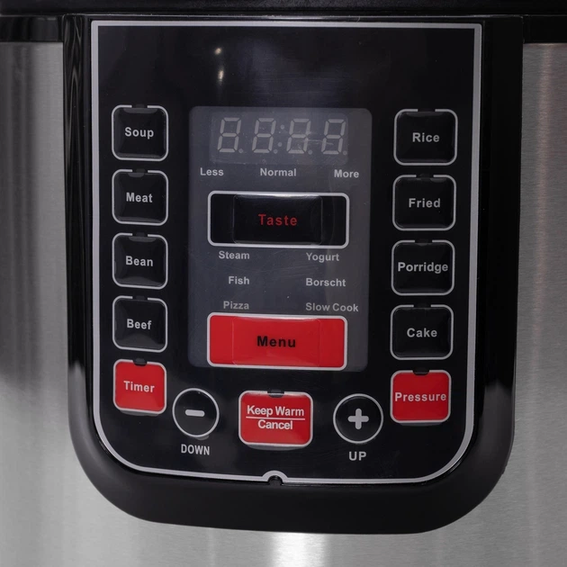 Мультиварка Sokany SK-07053 Silver 7 л 900 Вт 12 программ с антипригарным покрытием (107-80-SK-07053) - изображение 7