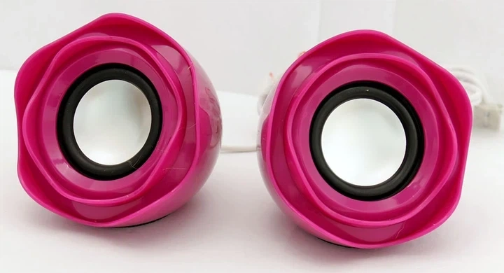Компьютерные колонки 2.0 Nontaus F10, Питание USB, Красно-розовые (Rose Red) БУ - Фото 2 Компьютерные колонки 2.0 Nontaus F10, Питание USB, Красно-розовые (Rose Red) БУ - изображение 2
