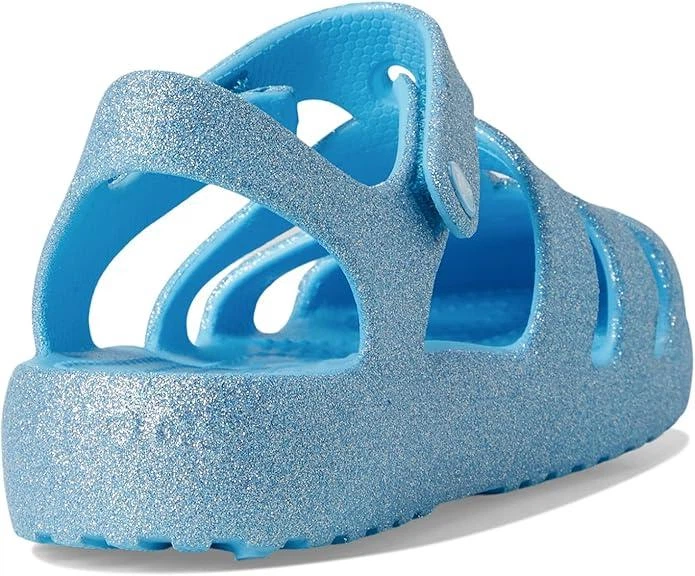 Дитячі сандалії для дівчинки Crocs Kids 'Classic Fisherman Glitter Mist Sandals 38-39 J6 блакитні (211271-4WD) - Фото 4 Дитячі сандалії для дівчинки Crocs Kids 'Classic Fisherman Glitter Mist Sandals 38-39 J6 блакитні (211271-4WD) - зображення 4