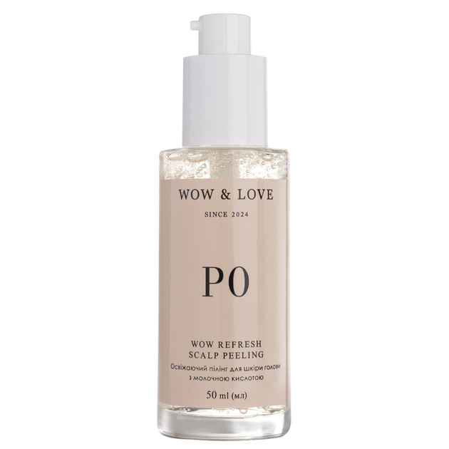 Освіжаючий пілінг для шкіри голови з молочною кислотою Wow & Love Wow Refresh Scalp Peeling 50 мл - зображення 3