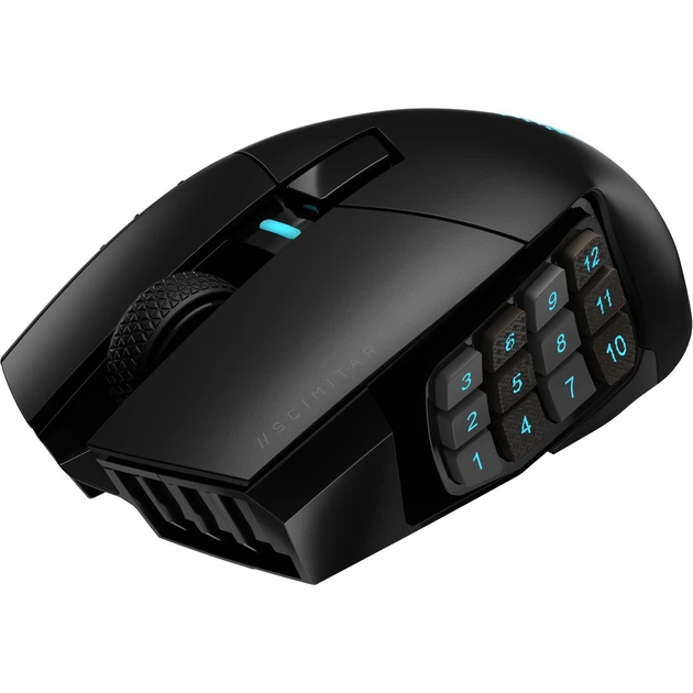 Мышь беспроводная Corsair MMO SCIMITAR ELITE WIRELESS (CH-9314311) - изображение 3