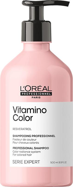 Шампунь L'Oreal Professionnel Vitamino Color для окрашенных волос 500 мл - Фото 1 Шампунь L'Oreal Professionnel Vitamino Color для окрашенных волос 500 мл - изображение 1