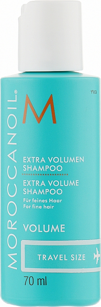 Шампунь Moroccanoil Extra Volume для объема волос 70 мл - Фото 2 Шампунь Moroccanoil Extra Volume для объема волос 70 мл - изображение 2