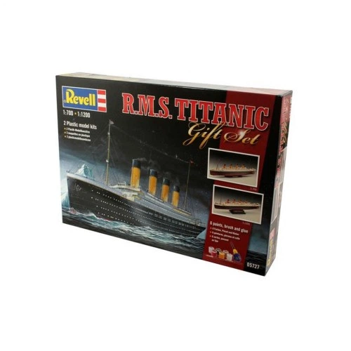 Сборная модель Revell Корабль Титаник подарочный набор уровень 4 1:700 и 1:1200 уровень 4 1:700 и 1:1200 (RVL-05727) Revell RVL-05727 1044697 - Фото 1 Сборная модель Revell Корабль Титаник подарочный набор уровень 4 1:700 и 1:1200 уровень 4 1:700 и 1:1200 (RVL-05727) Revell RVL-05727 1044697 - изображение 1