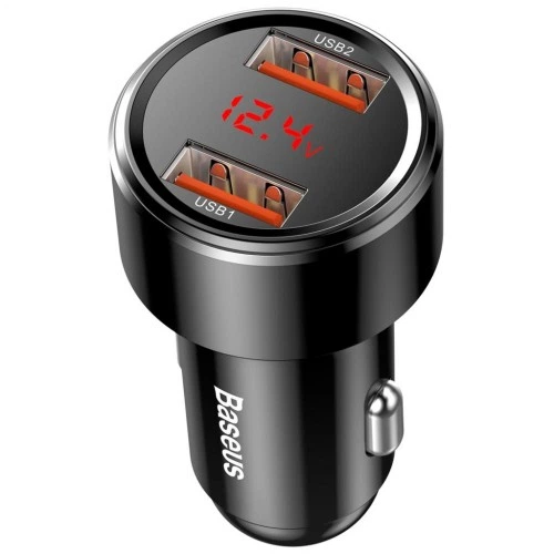 Зарядное устройство Baseus Magic Series Dual QC 2x3.0, display, black (CCMLC20A-01) Baseus CCMLC20A-01 1043179 - Фото 1 Зарядное устройство Baseus Magic Series Dual QC 2x3.0, display, black (CCMLC20A-01) Baseus CCMLC20A-01 1043179 - изображение 1