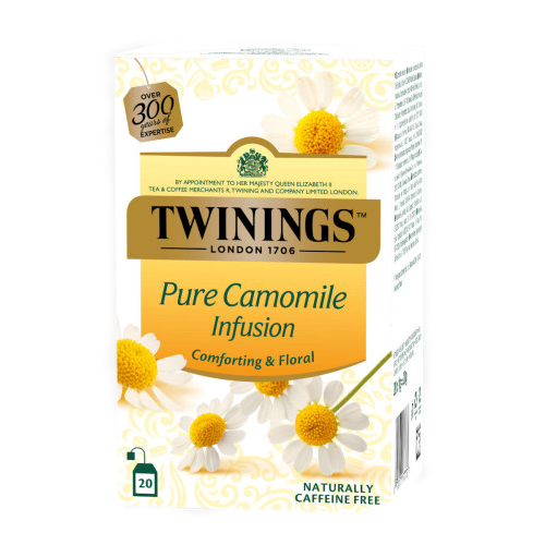 Чай Twinings трав'яний ромашка 20 пакетиків - Фото 1 Чай Twinings трав'яний ромашка 20 пакетиків - зображення 1
