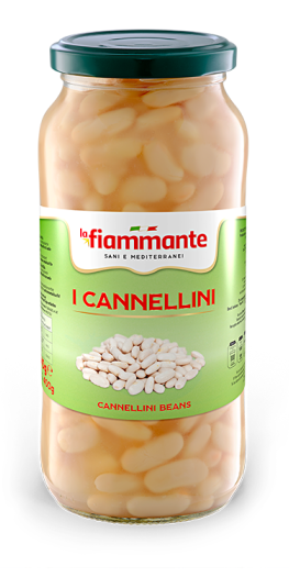 Квасоля консервована Cannellini La Fiammante 540г(8001737192053) - Фото 1 Квасоля консервована Cannellini La Fiammante 540г(8001737192053) - зображення 1