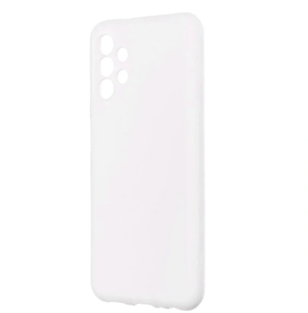 Силіконовий чохол Full Case для Samsung Galaxy A13 4G захист камери класичний білий - зображення 4