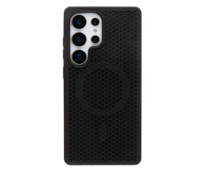 Чехол TPU+PC AeroCool с MagSafe для Samsung Galaxy S24 Ultra 5G черный противоударный с защитой камеры - зображення 3