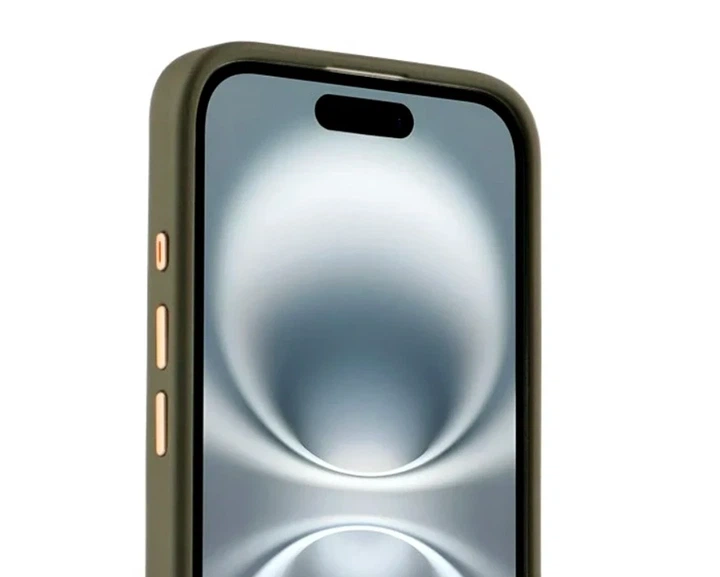 Чохол протиударний Kajsa Briquette Collection для iPhone 15 із захистом камери Olive - Фото 3 Чохол протиударний Kajsa Briquette Collection для iPhone 15 із захистом камери Olive - зображення 3
