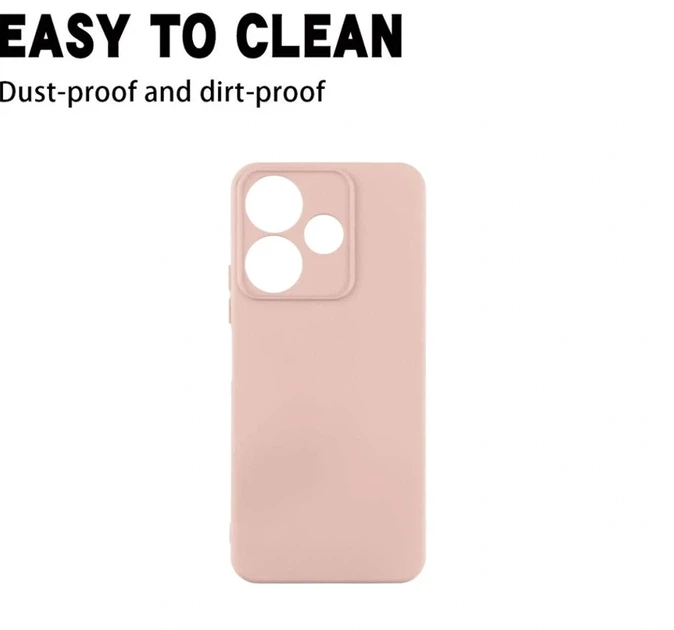 Чехол силиконовый Full Camera для Infinix Smart 8 Plus защита камеры TPU 19.Pink Sand - зображення 5