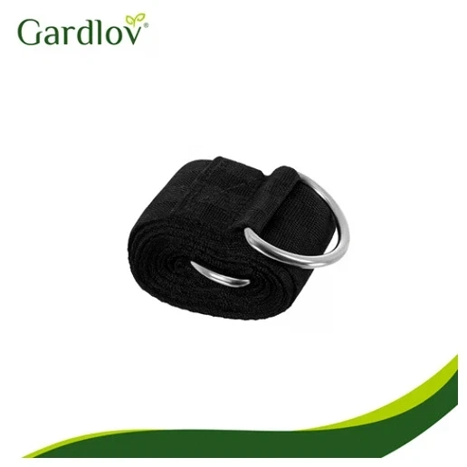 Гамак кресло подвесное 210 см серое хлопок 2 подушки для сада и балкона Gardlov - зображення 7