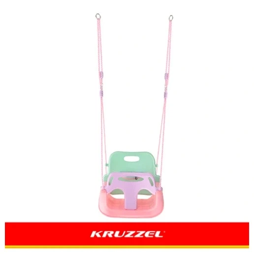Детская качеля-трансформер 3-в-1 до 30 кг пастельные цвета Kruzzel - Фото 6 Детская качеля-трансформер 3-в-1 до 30 кг пастельные цвета Kruzzel - изображение 6