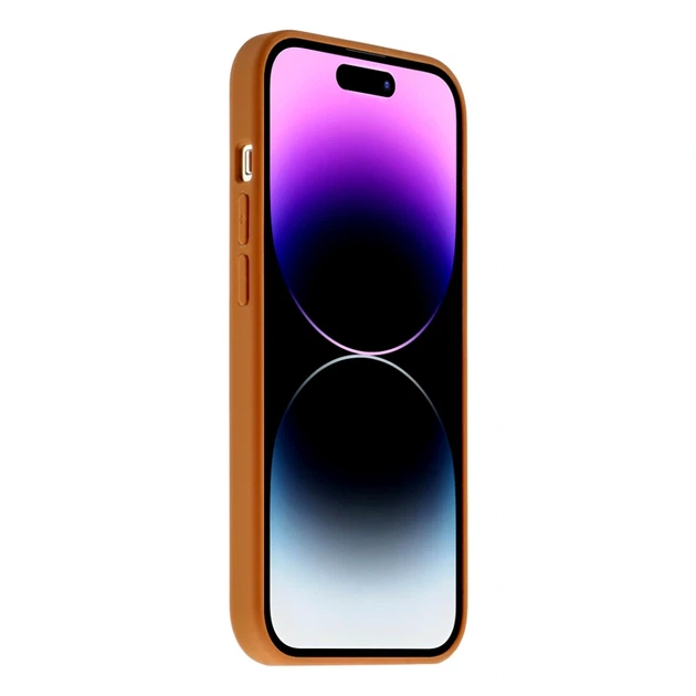 Чехол накладка Kajsa Briquette Collection для iPhone 16 с MagSafe TPU и микрофибра коричневый - Фото 3 Чехол накладка Kajsa Briquette Collection для iPhone 16 с MagSafe TPU и микрофибра коричневый - зображення 3