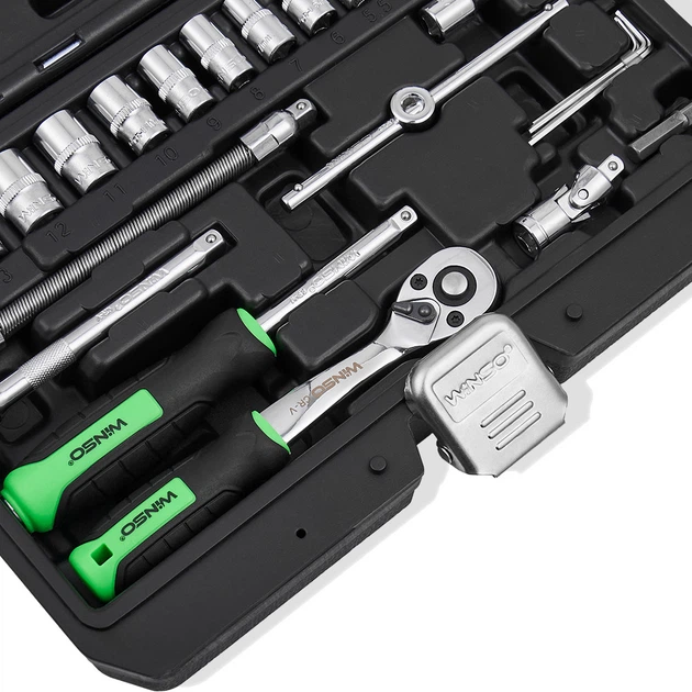 Профессиональный набор инструментов WINSO Pro 1/4" 72 T, CR-V, 46 ед. - изображение 9
