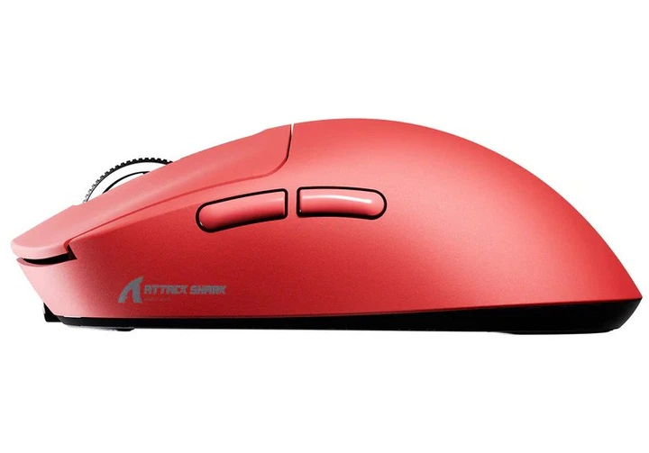 Мышь ATTACK SHARK X3 Wireless/Bluetooth/USB Red (AS-6972792470801-R) - Фото 4 Мышь ATTACK SHARK X3 Wireless/Bluetooth/USB Red (AS-6972792470801-R) - изображение 4