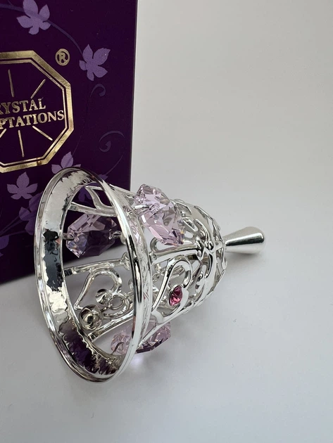 Фигурка со стразами Swarovski Колокольчик 7 см 1602453 - изображение 3