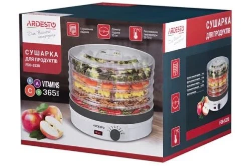 Сушка овощей и фруктов Ardesto FDB-5320 - изображение 5