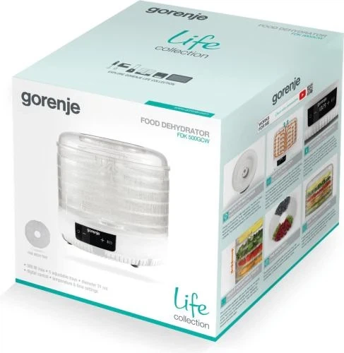 Сушка овощей и фруктов Gorenje FDK500GCW - Фото 4 Сушка овощей и фруктов Gorenje FDK500GCW - изображение 4