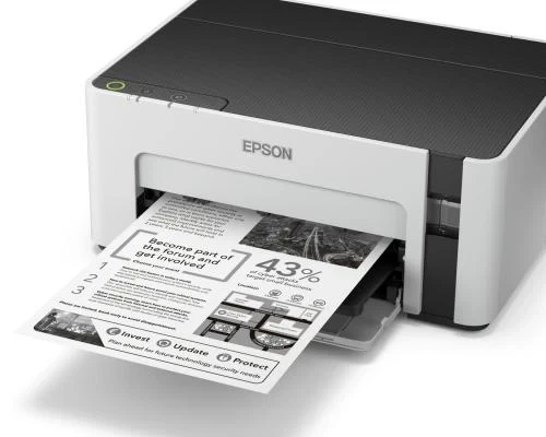 Принтер струйный ч/б A4 Epson EcoTank M1100, Grey (C11CG95405) - изображение 2