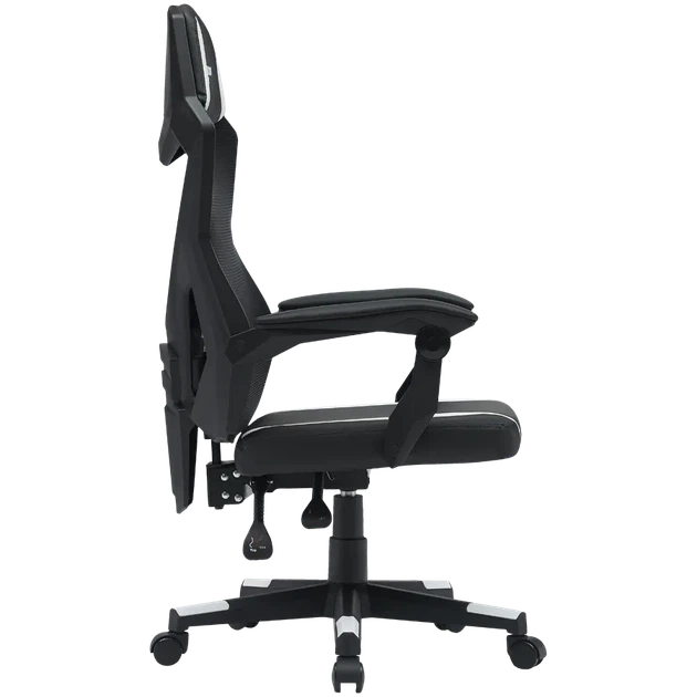 Кресло геймерское Canyon Flow MCH01 Mesh Black/White (CNE-MCH01W) - изображение 3
