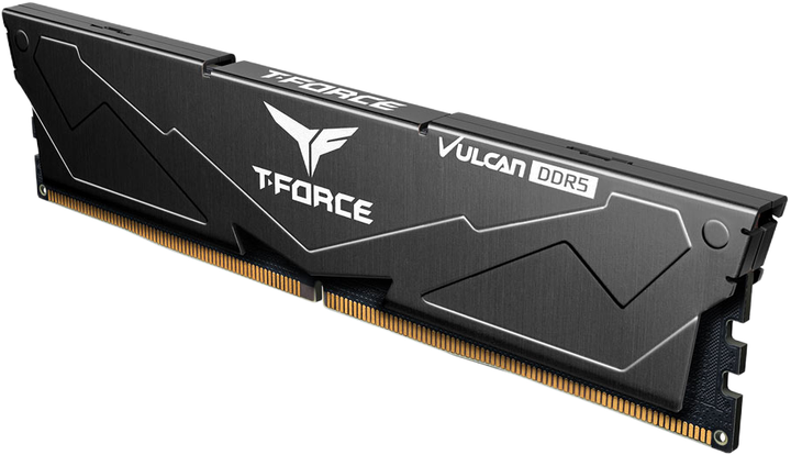 Оперативна пам'ять Team Group Vulcan DIMM DDR5-6000 16384MB PC5-48000 (FLBD516G6000HC38A01) - Фото 2 Оперативна пам'ять Team Group Vulcan DIMM DDR5-6000 16384MB PC5-48000 (FLBD516G6000HC38A01) - зображення 2