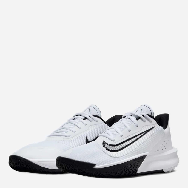 Чоловічі кросівки для баскетболу Nike Precision VII FN4322-101 41 (8US) Білі (197596554960) - зображення 2