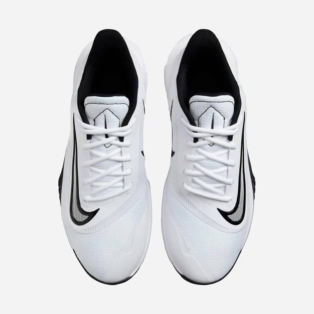 Чоловічі кросівки для баскетболу Nike Precision VII FN4322-101 42 (8.5US) Білі (197596804584) - зображення 4