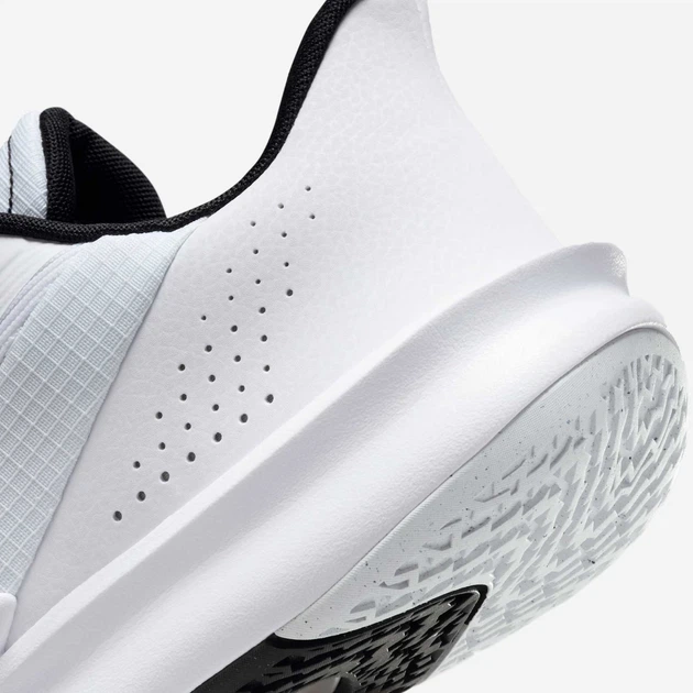 Чоловічі кросівки для баскетболу Nike Precision VII FN4322-101 42.5 (9US) Білі (197596394009) - зображення 8
