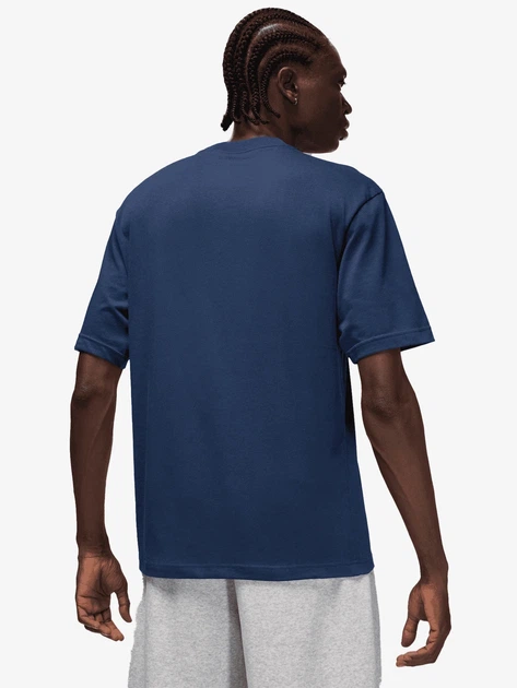 Koszulka męska bawełniana Jordan M J Jumpman Ss Hbr Tee IM9801-410 XL Niebieska (198730650470) - obraz 2