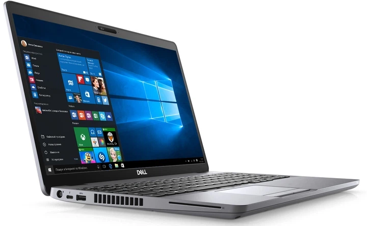 Бізнес ноутбук Dell Latitude 5510 / Intel Core i5-10310U / SSD 256 GB / 8 GB RAM / 15.6", IPS 1920x1080 Touch / Intel UHD Graphics - Уцінка - Фото 2 Бізнес ноутбук Dell Latitude 5510 / Intel Core i5-10310U / SSD 256 GB / 8 GB RAM / 15.6", IPS 1920x1080 Touch / Intel UHD Graphics - Уцінка - зображення 2