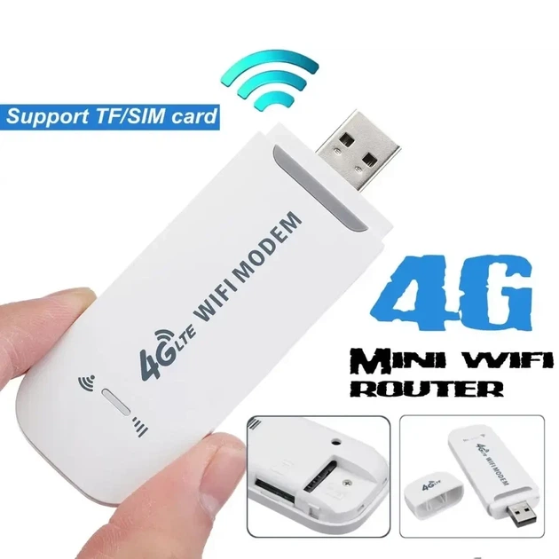 4G Wi-Fi модем/ 4G роутер USB WI-FI LTE /Роутер4g - зображення 3