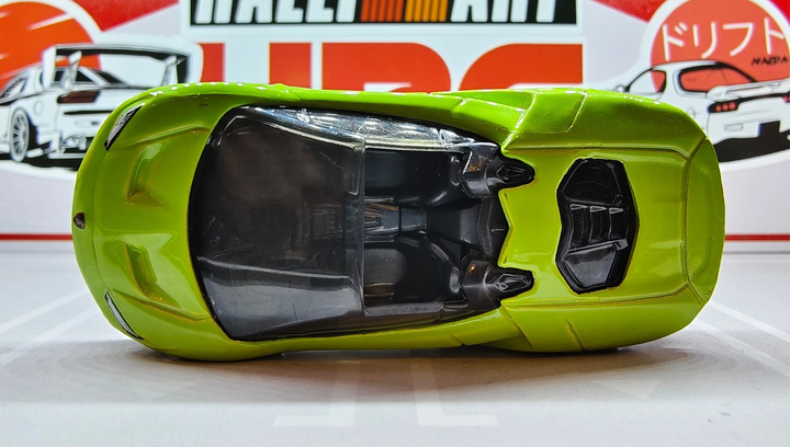 Машинка Базовая Hot Wheels '16 Lamborghini Centenario Roadster Exotics 1:64 JJK74 Green - изображение 5