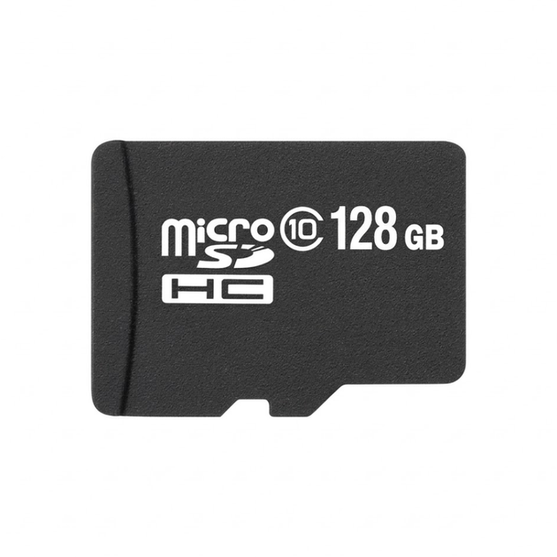Карта пам'яті microSD 128 ГБ Class 10 для камер і відеоспостереження - Фото 1 Карта пам'яті microSD 128 ГБ Class 10 для камер і відеоспостереження - зображення 1