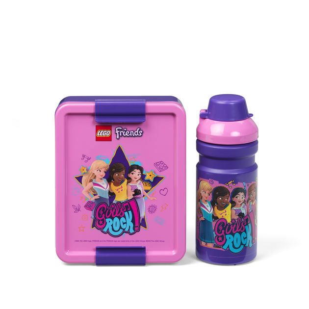 Zestaw lunchowy LEGO Friends Girls Fioletowy (5711938032128) - obraz 2