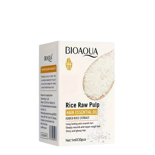 Капсули для відновлення волосся Bioaqua Rice Raw Pulp 30 шт (BQY00973) - изображение 3