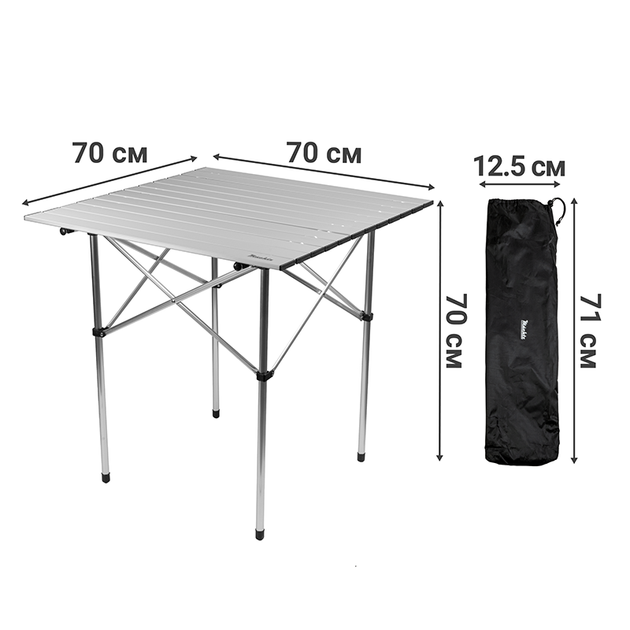 Стол cкладной туристический Mächtz FT-501 Camp XL, стол для пикника - Фото 4 Стол cкладной туристический Mächtz FT-501 Camp XL, стол для пикника - изображение 4