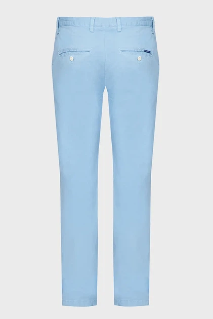 Чоловічі блакитні чіноси HALLDEN SUNFADED CHINOS Gant 34 1500368 - изображение 2