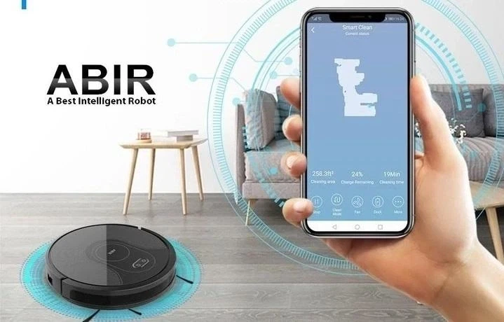 Моющий робот-пылесос ABIR X8, LIDAR, SLAM, 6500 Pa, 2H, Wi-Fi, UV стерилизация - Фото 2 Моющий робот-пылесос ABIR X8, LIDAR, SLAM, 6500 Pa, 2H, Wi-Fi, UV стерилизация - изображение 2