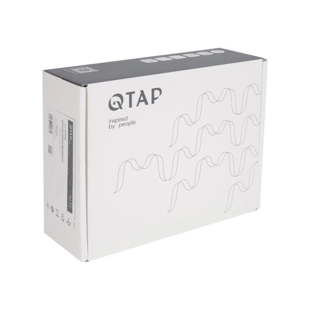 Смеситель для биде Qtap Латунь 134 мм Хром (692371) - изображение 8