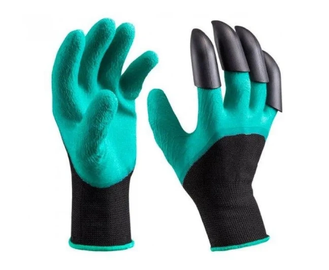 Гумові рукавички з кігтями для саду та городу Garden Genie Gloves del 0.9 - Фото 5 Гумові рукавички з кігтями для саду та городу Garden Genie Gloves del 0.9 - изображение 5