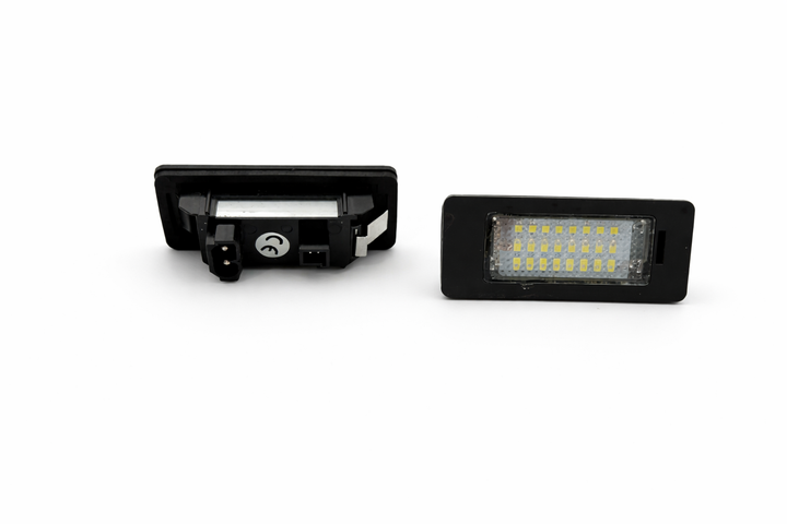 LED подсветка номерного знака BMW E90 E91 E92 E93 E39 E60 E61 E70 E71 E72 6000K 2шт CANBUS без ошибок - изображение 4
