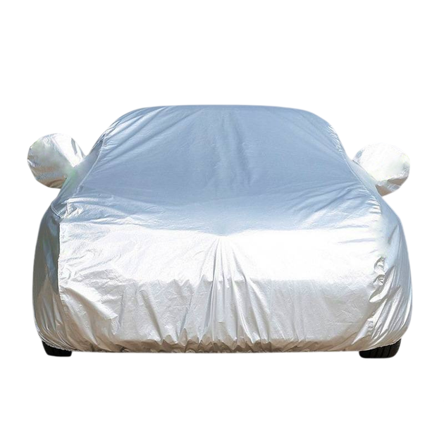 Защитный тент-чехол для автомобиля 5,8×1,8 м Universal Car Cover от солнца и снега - изображение 2