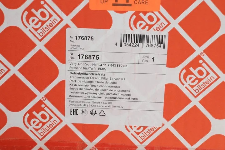 Комплект для заміни оливи АКПП BMW X3 (E83)/X5 (E53) 03-11 (+ масло) M57/N62 FEBI BILSTEIN 176875 - изображение 2