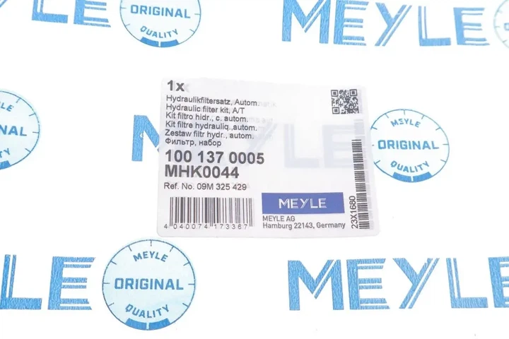 Фільтр АКПП Audi Q3/ VW CC/ Passat/ Tiguan 2.0 TFSI 11- (к-кт з прокладкою) (6 ступенів) MEYLE 1001370005 - Фото 5 Фільтр АКПП Audi Q3/ VW CC/ Passat/ Tiguan 2.0 TFSI 11- (к-кт з прокладкою) (6 ступенів) MEYLE 1001370005 - изображение 5