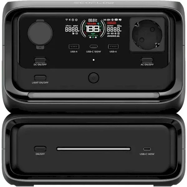 Комплект зарядної станції EcoFlow RIVER 3 Max (EFRIVER3Max-EU-CBOX) - Фото 2 Комплект зарядної станції EcoFlow RIVER 3 Max (EFRIVER3Max-EU-CBOX) - изображение 2