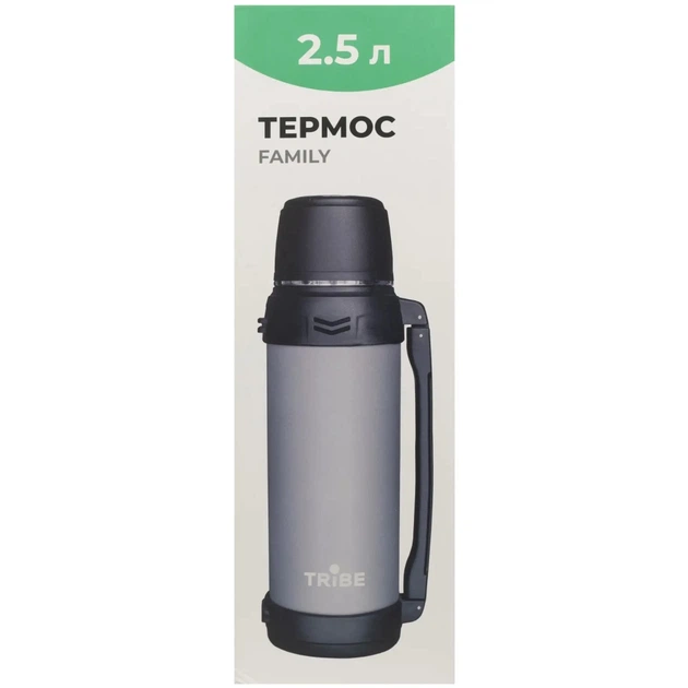 Термос Tribe Family line 2.5 л Grey (T-DG-0002-grey) - изображение 11
